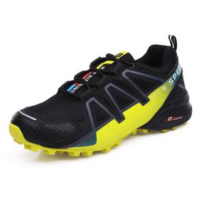 Outdoor Hiking Shoes Men's Casual Hiking Shoes (Option: Yellow-47)