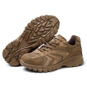 Men's Pierce Proof Air Labor Shoes (Option: FZ312 Brown-40)